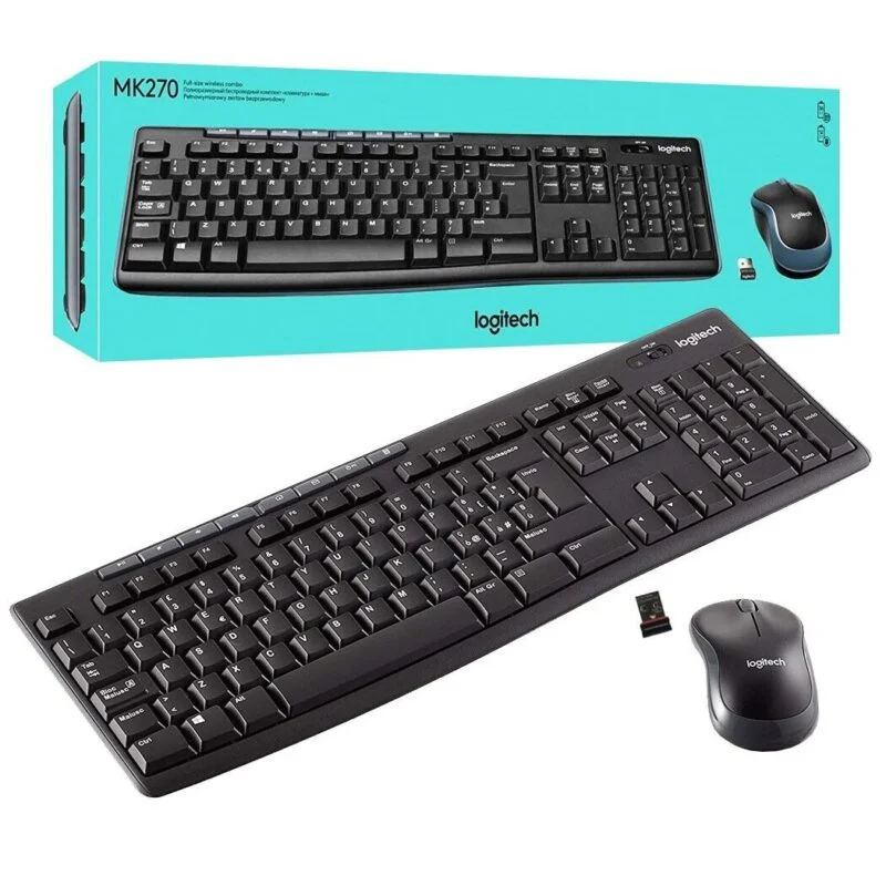Ensemble clavier et souris Logitech M270