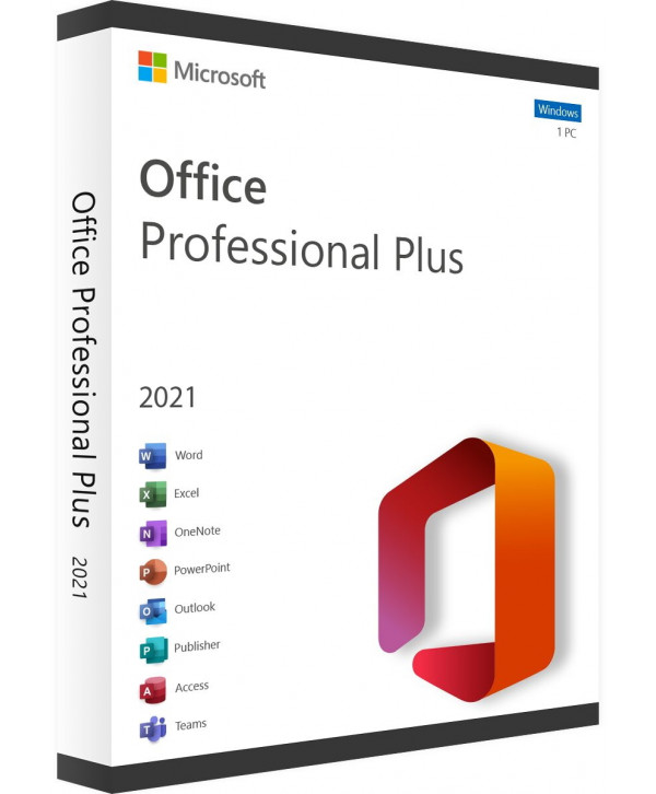 Licence Microsoft Office ProPlus 2021 PC