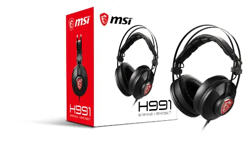 Casque gaming msi H991