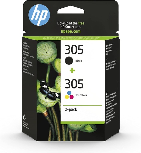 Pack de 2 cartouches HP 305